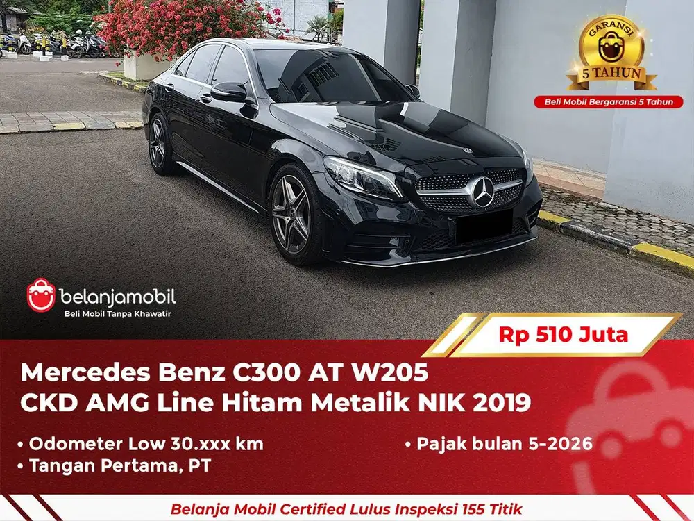 [ GARANSI 5TH ] Mercedes Benz Mercy C300 C 300 AT W205 AMG 2019 2020