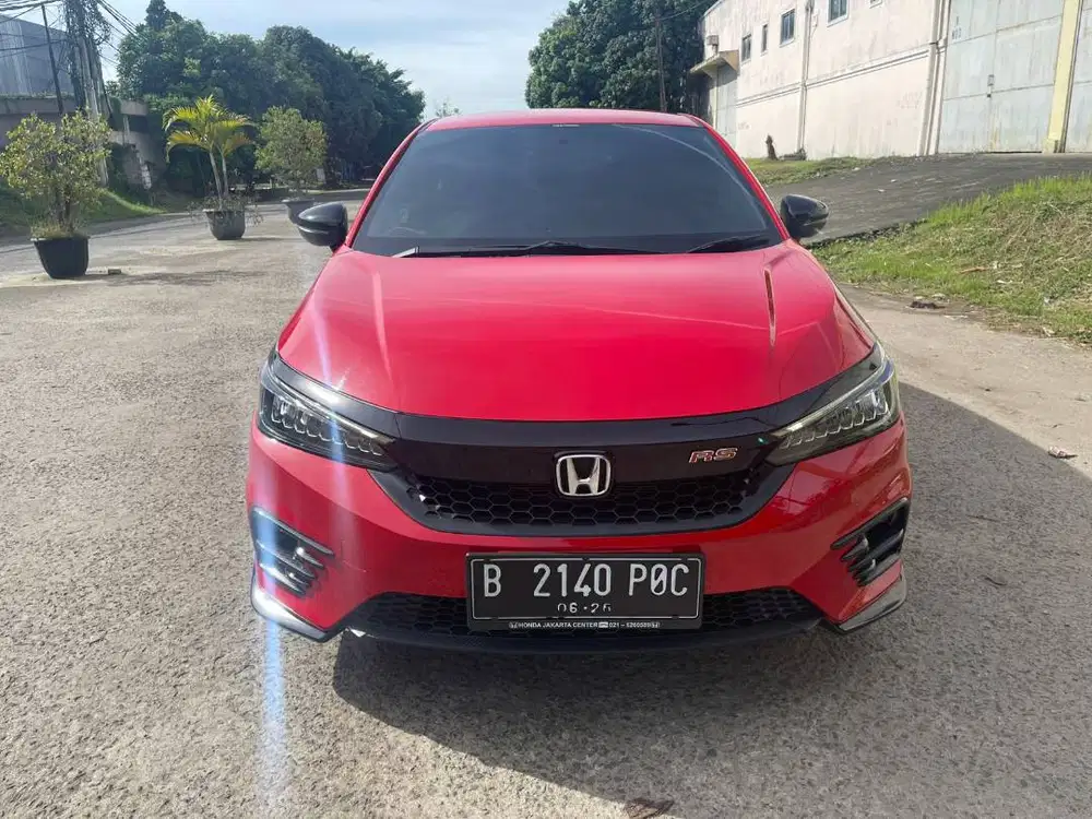 Honda City Hatchback RS 2021 Merah 1.5L DOHC Body Kit Modulo Repaint