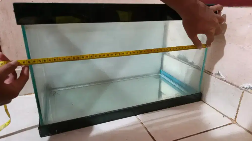 AQUARIUM BEKAS 50 X 25 X 30