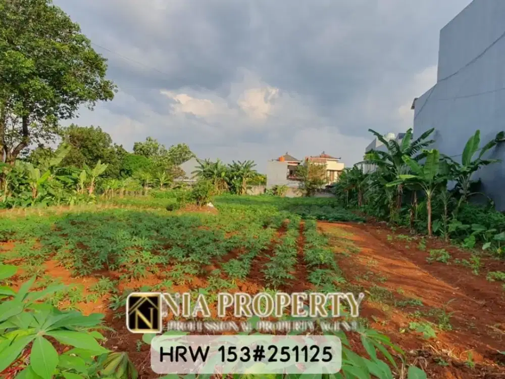 KAVLING TANAH 3.200 m² SELANGKAH KE LRT HARJAMUKTI, CIMANGGIS, DEPOK CIBUBUR