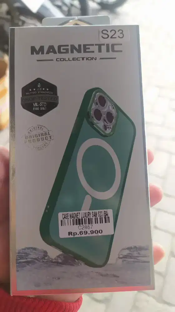 CASE MAGNET LUXURY SAMSUNG S23 ATLANTIS DAHSYAT