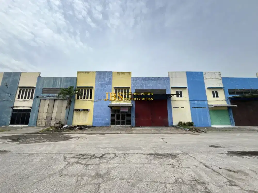 Dijual Gudang Siap Pakai di KIM 2 Komplek Medan Mas Karimun - Medan