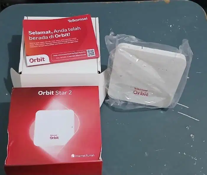 WTS modem orbit 2 dan Wifi Extender TP link AC750