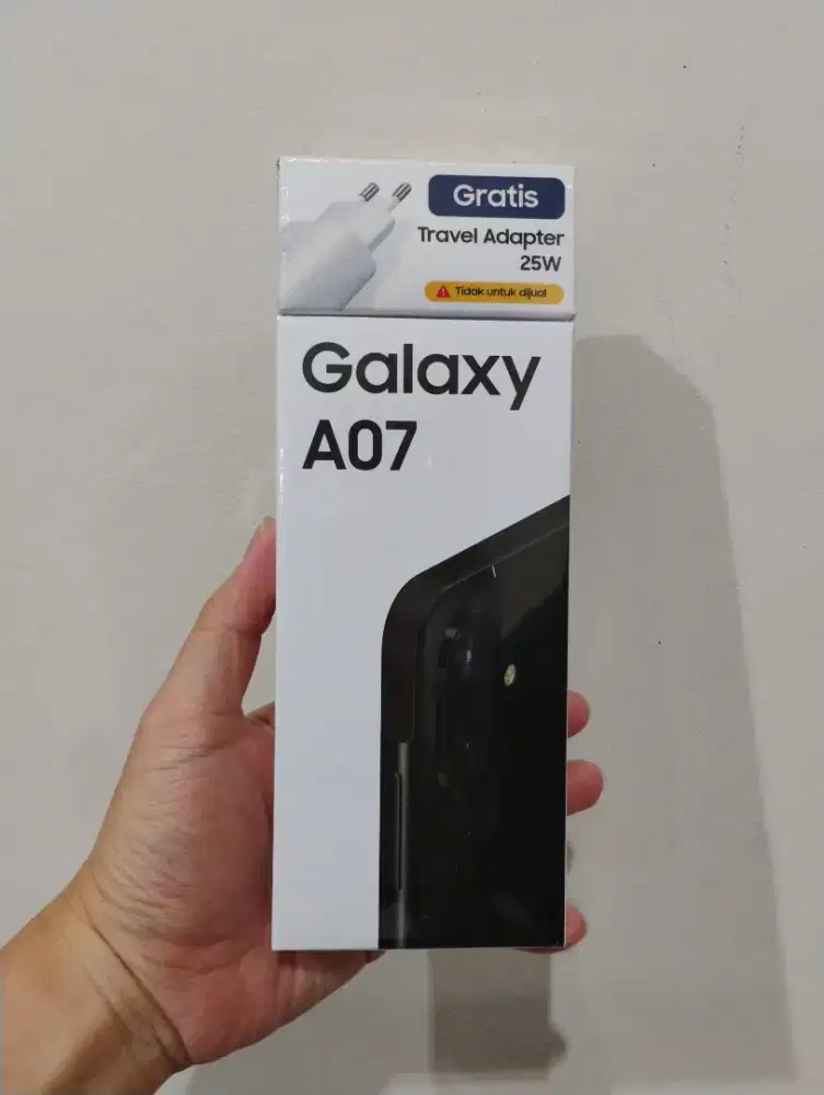 [BARU] Samsung Galaxy A07 6/128, SEGEL Garansi Resmi, Bisa COD