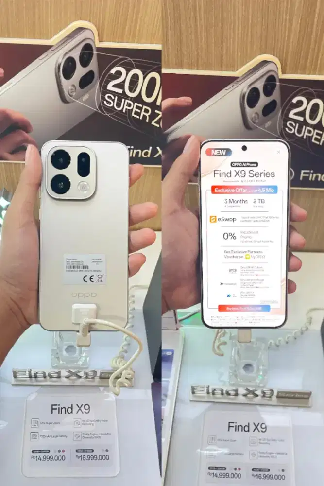 Cicilan Oppo find x9 pakai HomeCredit