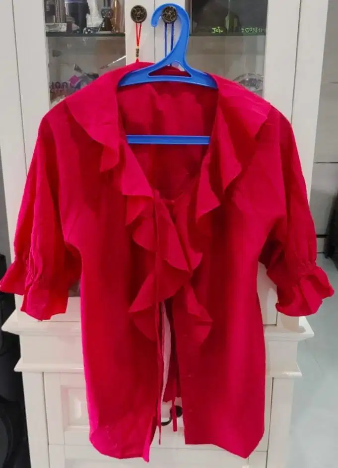 Blouse Merah All Size