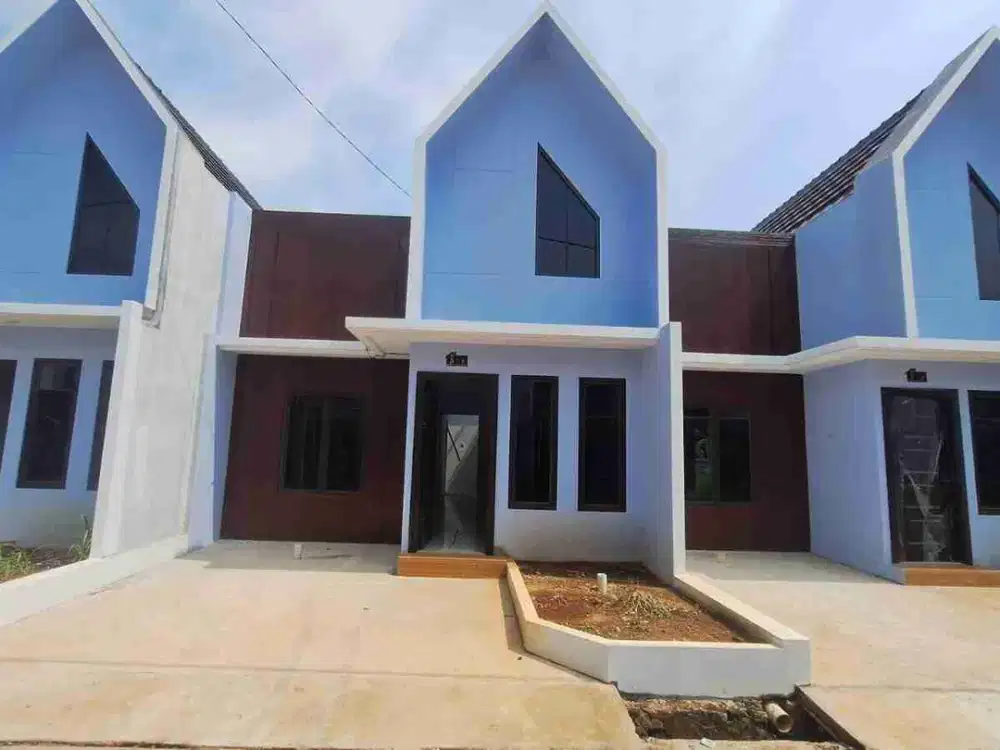 Dijual rumah scandinavian modern Citayam Harga promo 590 Juta KPR bank dan cash only