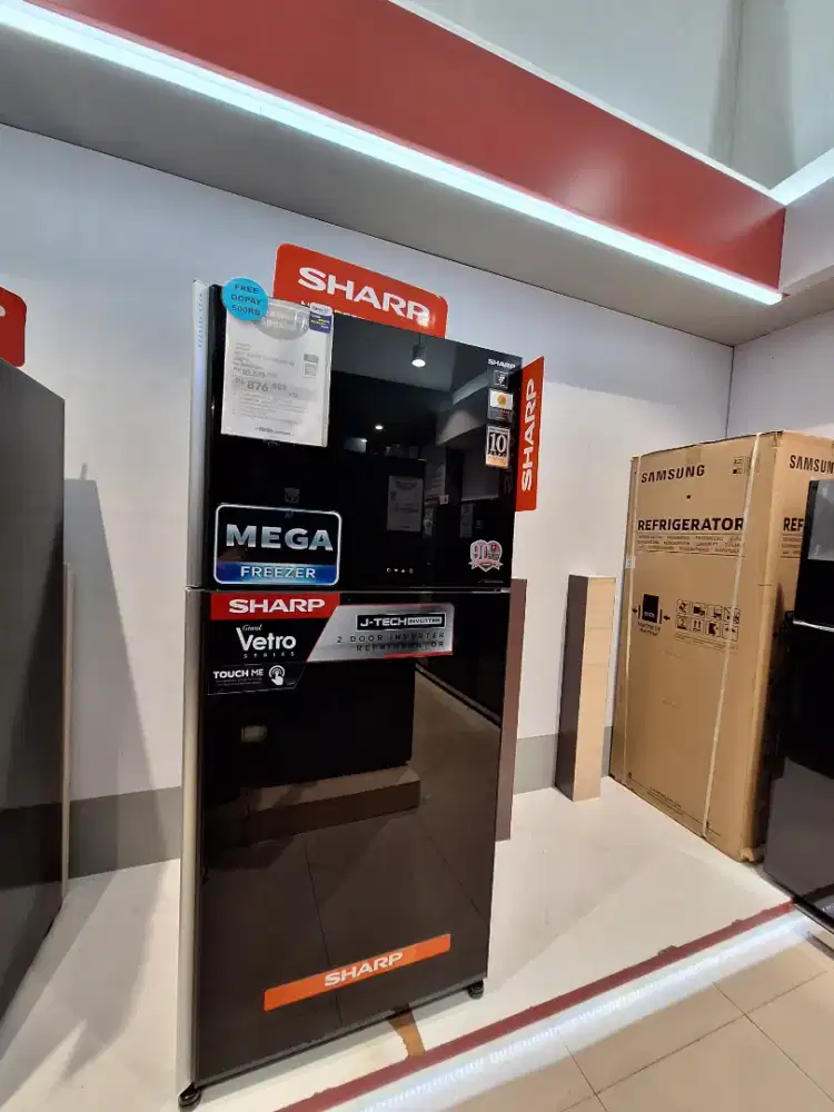 CREDIT KULKAS 2 PINTU BUNGA 0%