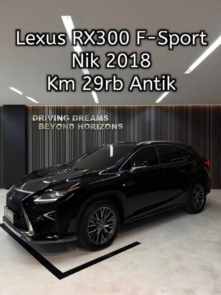 Lexus RX300t F-Sport A/T 2018 Low Odo Good Conditions