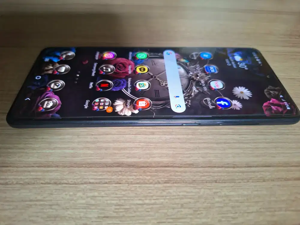 Samsung A71 Mulus Tipis Terawat RAM 128/8GB Kamera 32/64MP Bening