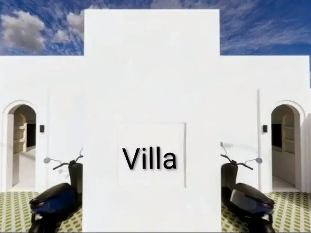 Villa Mewah dengan View Sawah Disewakan, di Padonan, Canggu Area