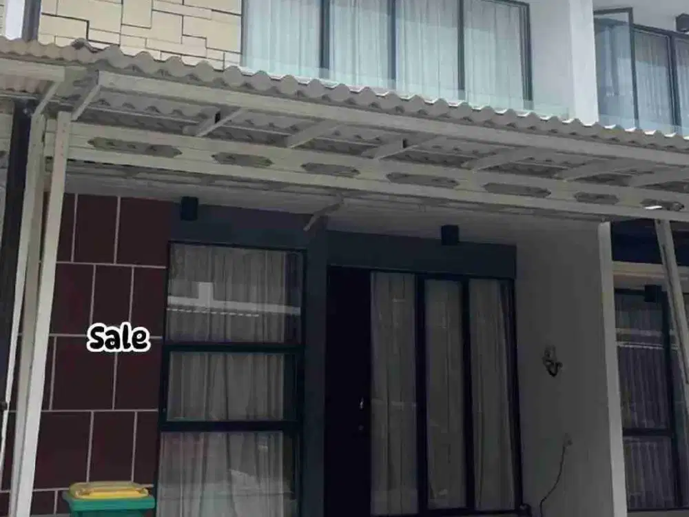 Dijual Murah Rumah Dalam Cluster Golden City Bekasi Siap Huni Benas Banjir