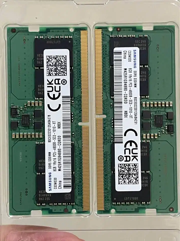 Ram Laptop DDR5 4800mhz 16gb (8x2)