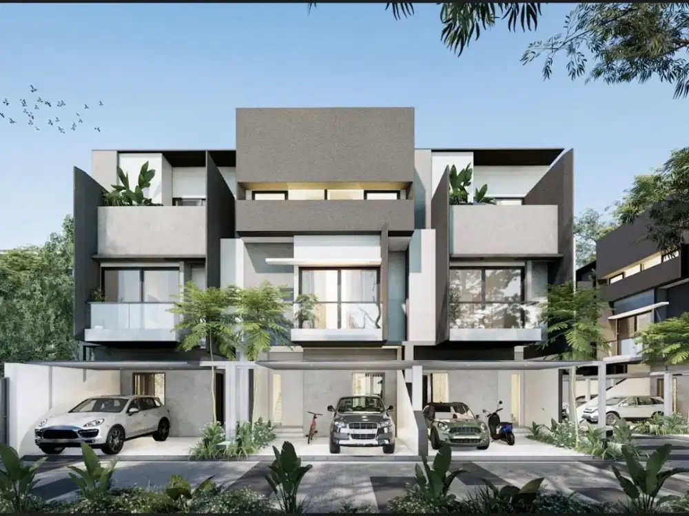 Numara Bintaro - Rumah 3 lantai di bawah 2M di Senayan Bintaro
