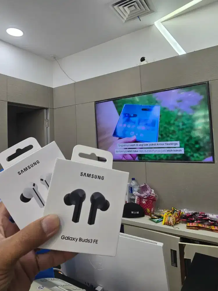 Jual cpt Samsung Buds 3 FE barang baru Segel BNIB new SEIN
