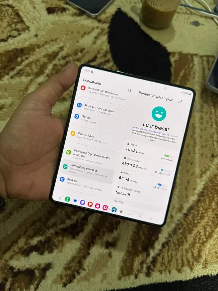 Samsung Fold 5 12/512 Resmi SEIN