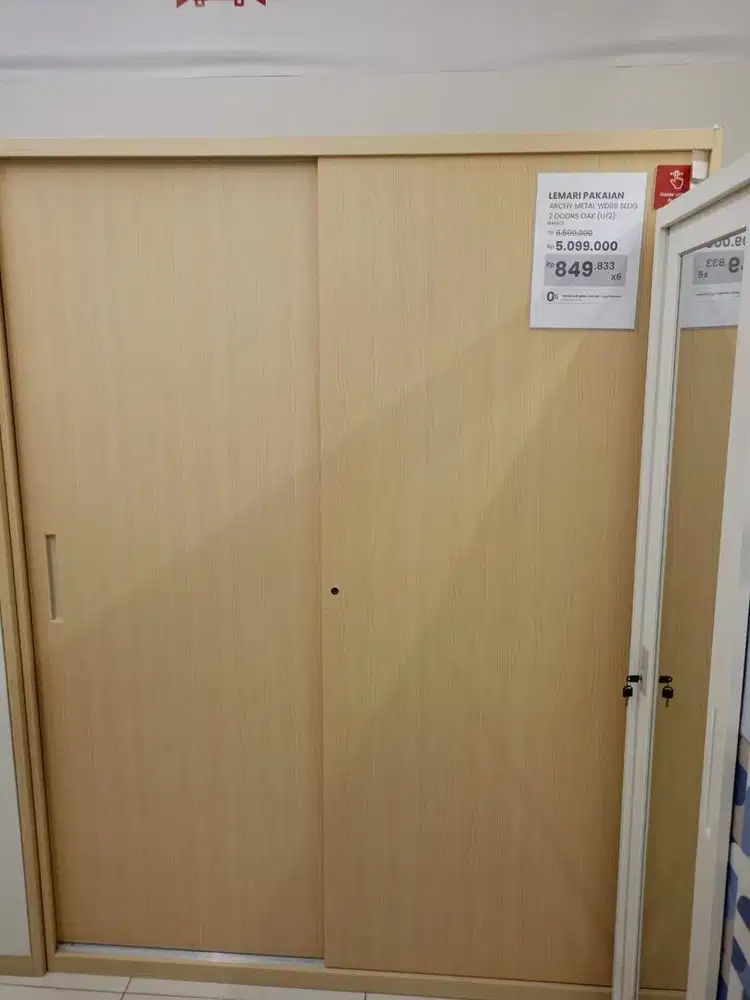Promo Lemari Pakian Archy Sleding