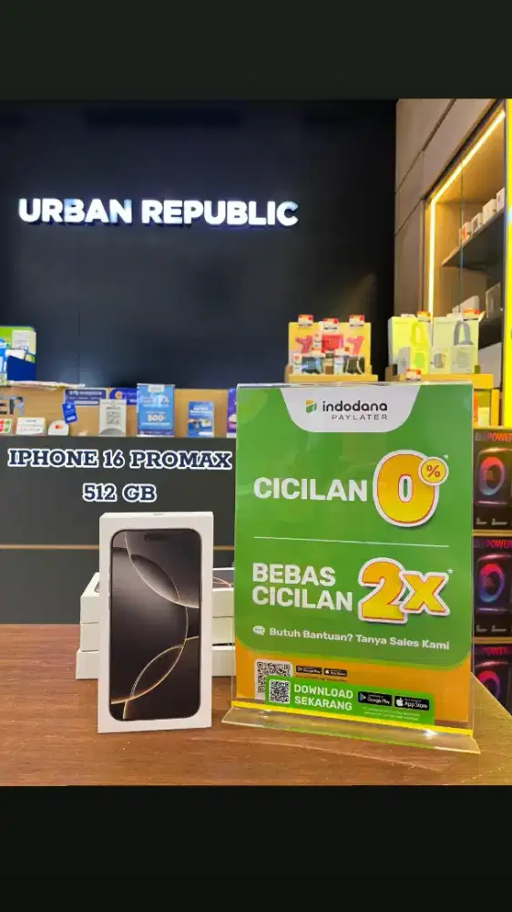 CICILAN IPHONE 16 PM 512 GB