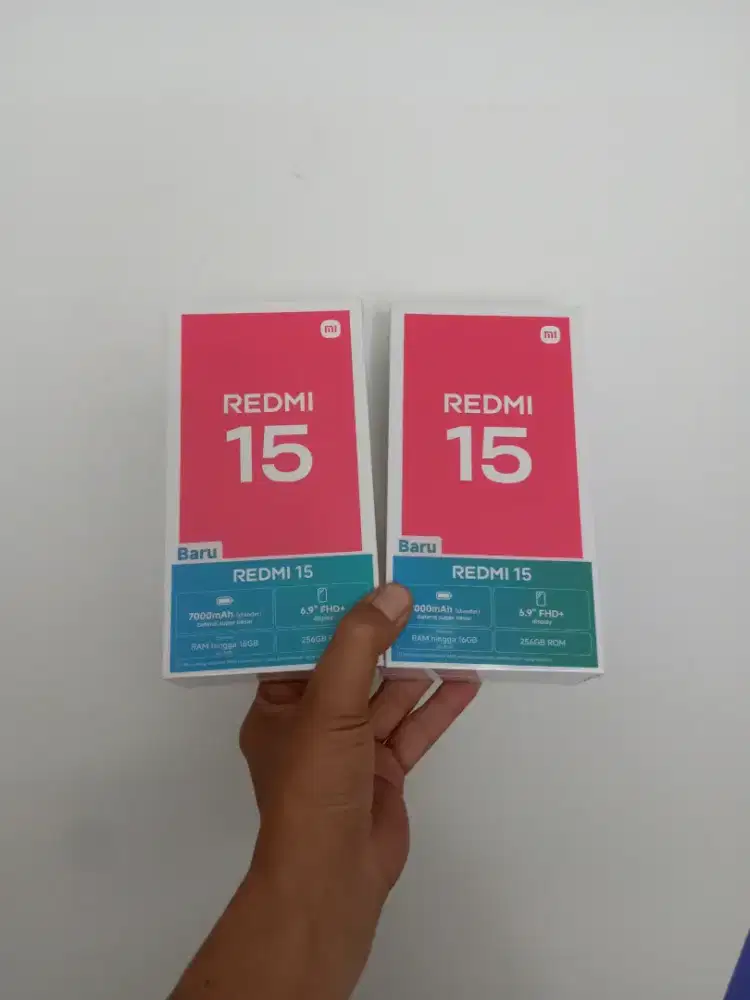 Xiaomi Redmi 15 NFC 8+8/256 Garansi resmi 15bln