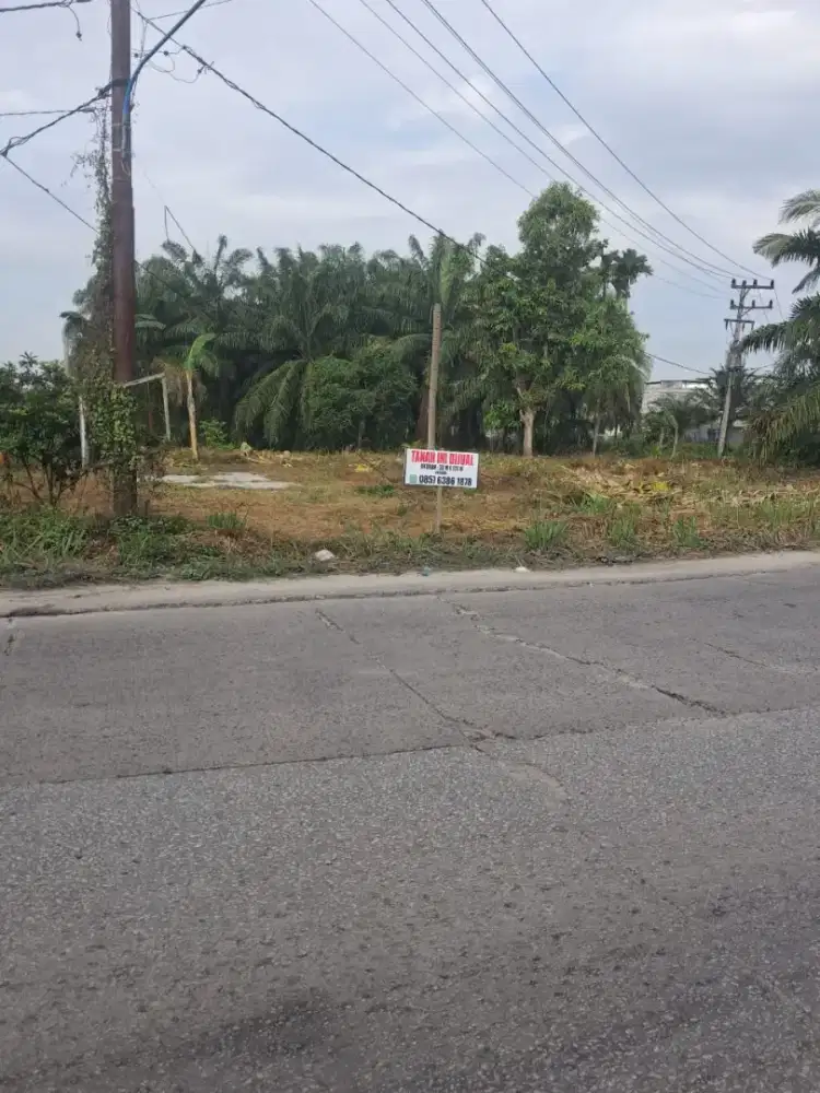 Di jual tanah jl cut nyak dien kel purnama kec dunmai barat kota dumai