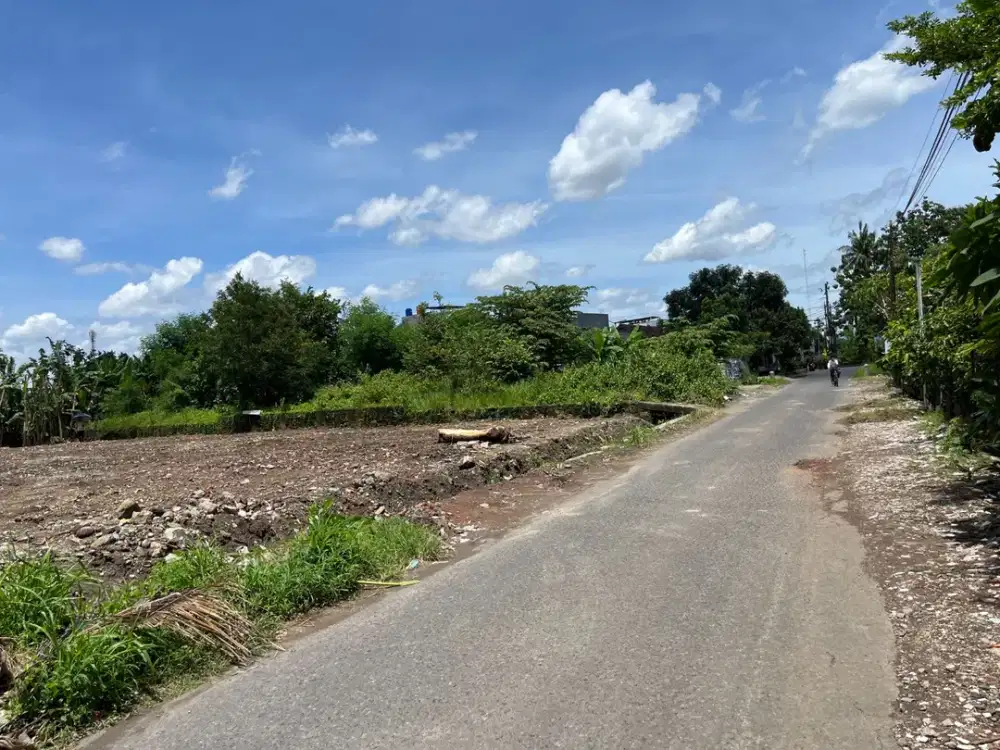 Dekat Exit Tol UPN, Tanah Jogja dijual : SHM Pekarangan