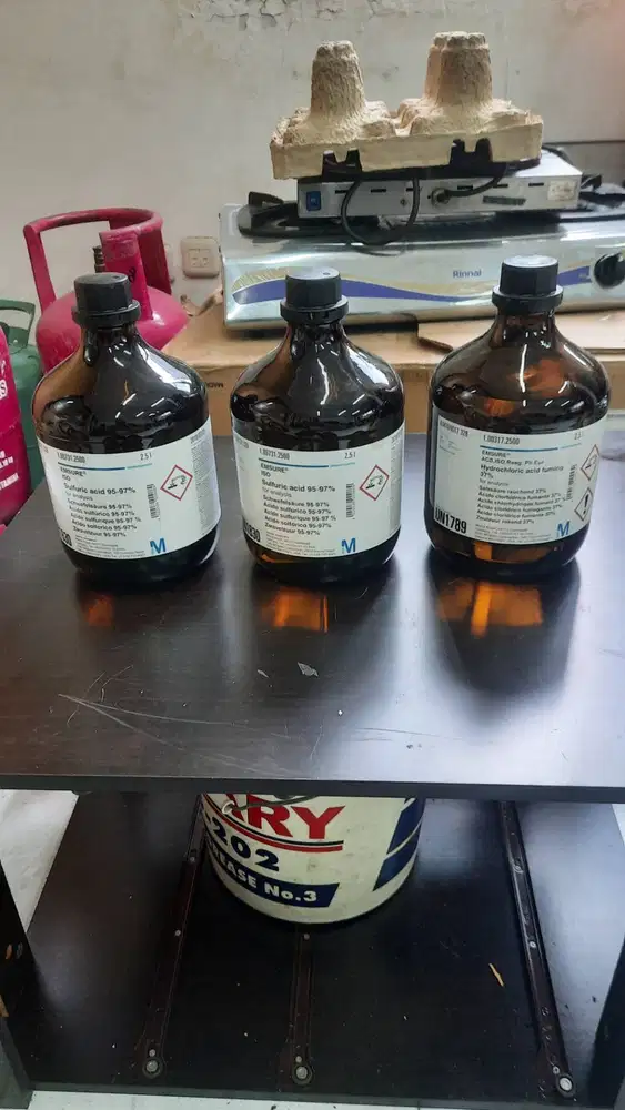 Sulfuric Acid 95-97% Emsure for analysis packing 2,5Liter