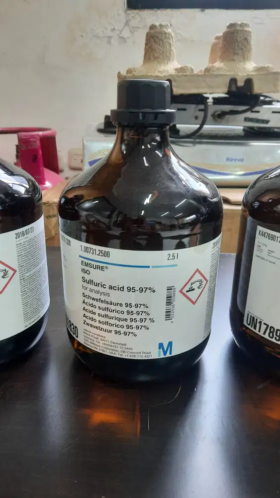 Sulfuric Acid 95-97% Emsure for analysis packing 2,5Liter