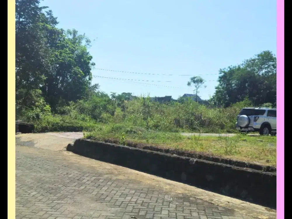 Tanah Dijual Luas 125 M2 Dekat Tol Maguwoharjo Siap Bangun SHMP