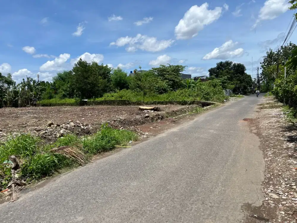 Belakang Perumahan Casagrande, Tanah dijual Sleman : Siap AJB