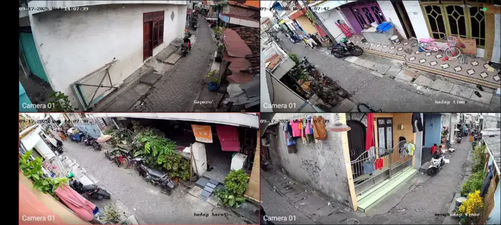 Camera Cctv jernih,colorviu dan audio