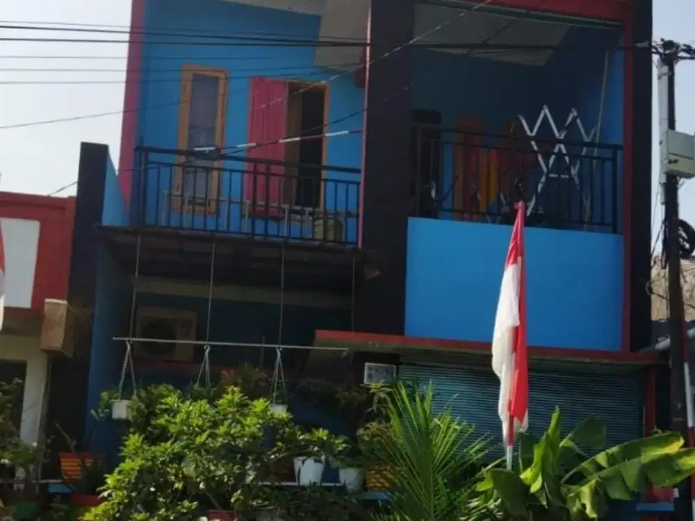 DIJUAL CEPAT RUMAH 2 LANTAI VIA LELANG DI PERUMAHAN TAMAN WISMA ASRI 2 BEKASI