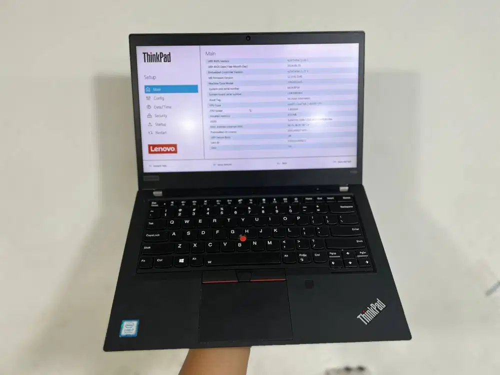 Laptop Lenovo Thinkpad T470 Core i7 Gen8 Ram 16GB DDR4 14inch N-WJ