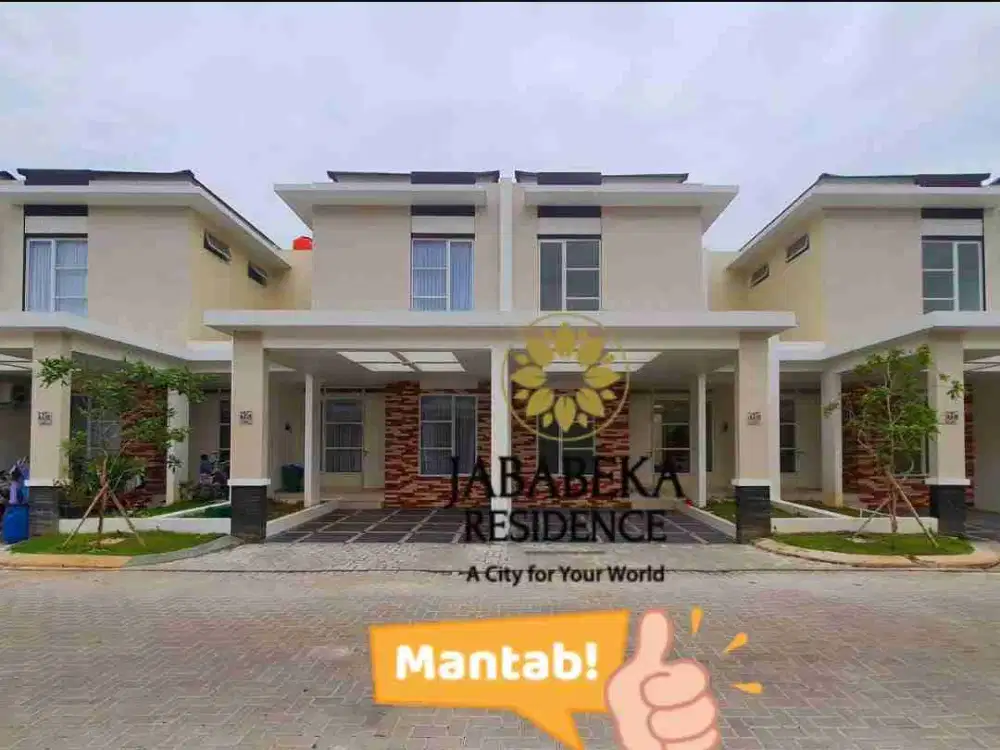 Rumah Jababeka Ready Stok Cluster Candi Residence