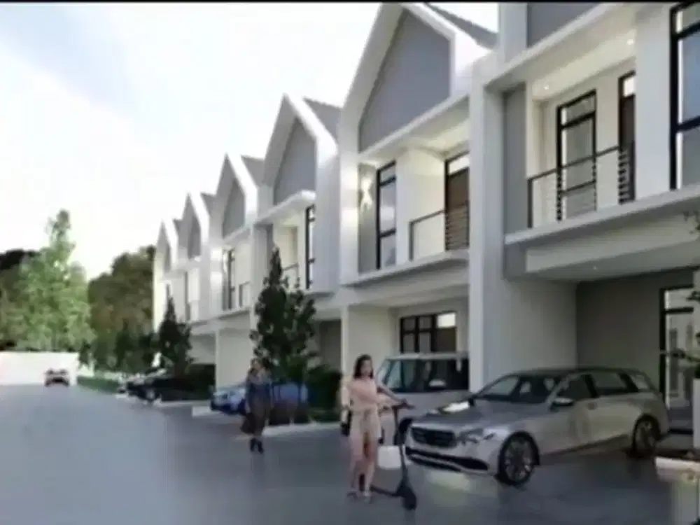 Cluster terrlaris di kota bekasi , rumah 2lantai harga 1 lantai akses 2 mobil