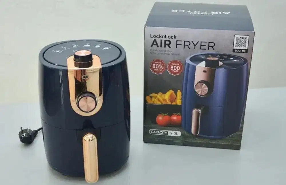 DIJUAL AIR FRYER LOCK N LOCK
