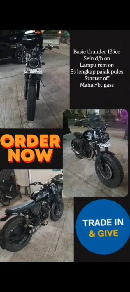 motor custom Thunder