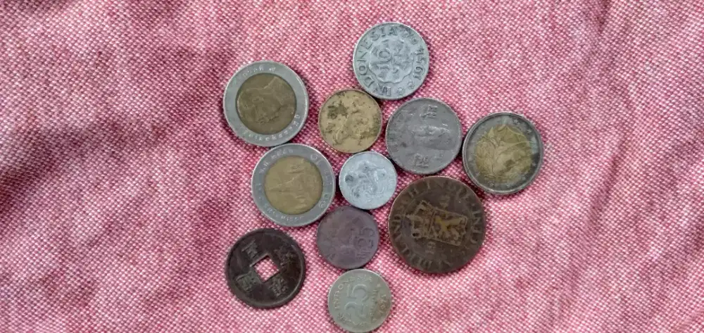 Di jual koin lama asli dan murah wa dan hp