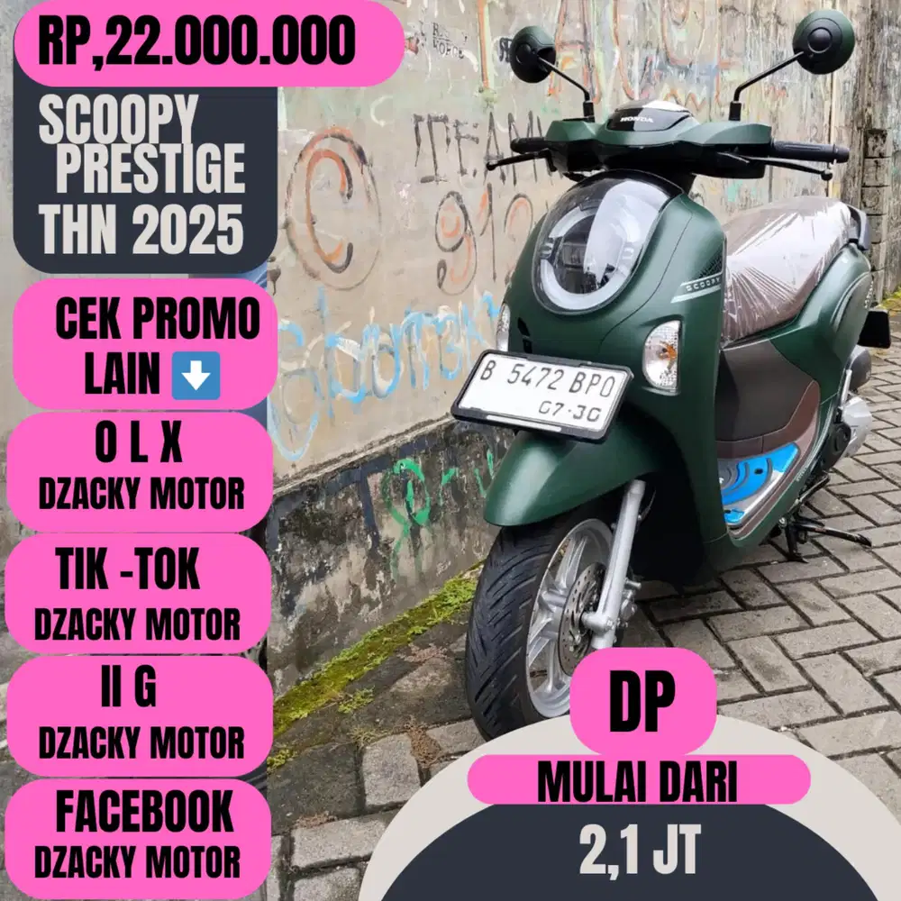 SCOOPY PRESTIGE THN 2025