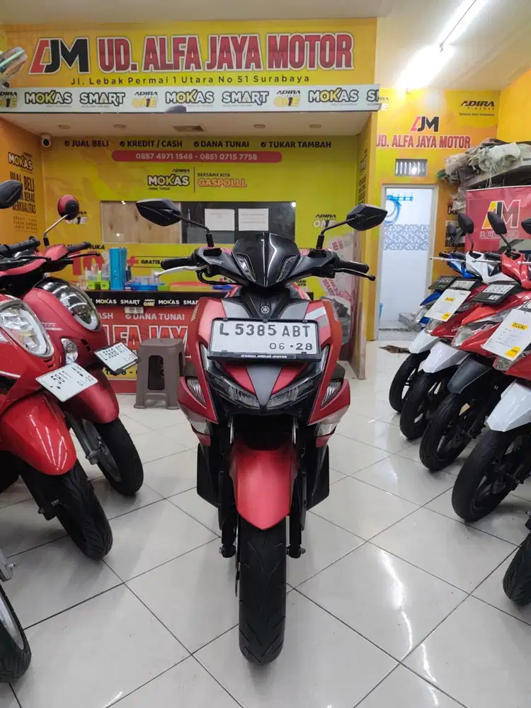 Km 8rb Asli ^ Yamaha Aerox 155 VVA th 2018