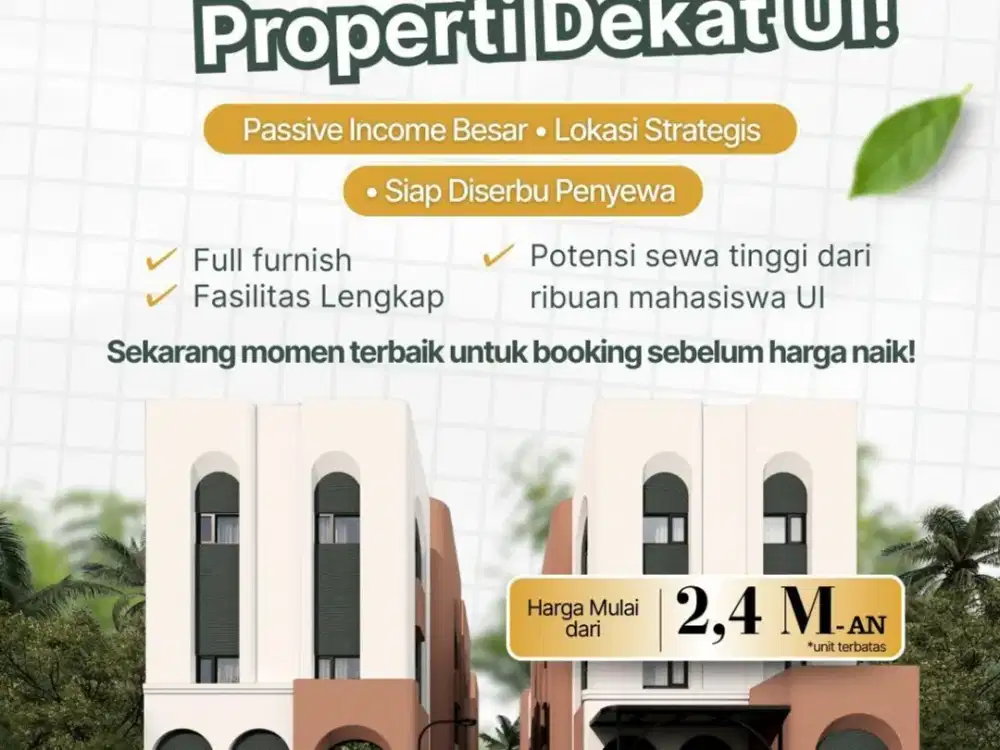 Kost Kosan Murah Strategis Dekat Kampus Universitas Indonesia UI Depok