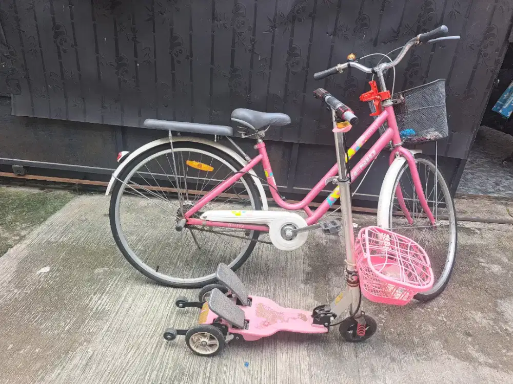 Jual sepeda mini 26 dan skuter