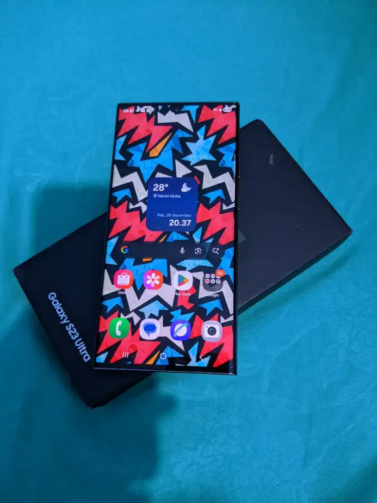 Samsung S23 Ultra 5G RAM 12/256 GB mulus ex. Garansi RESMI SEIN