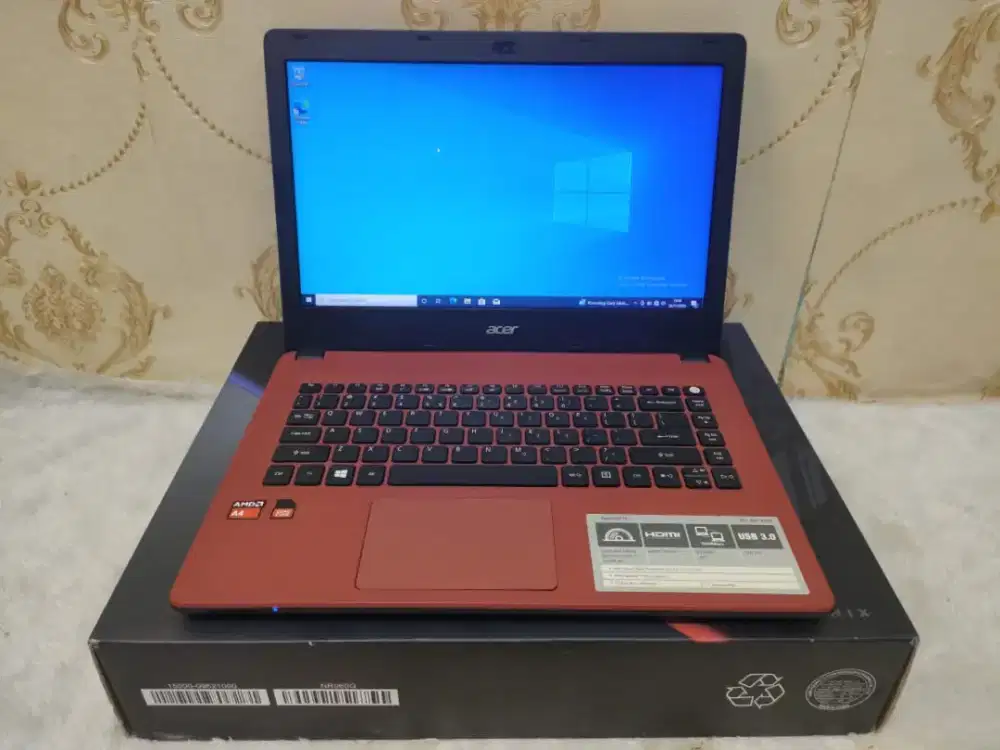 Laptop Acer Aspire ES1 -421 -AMD A4 Radeon -HDD 500GB -4GB -MULUS