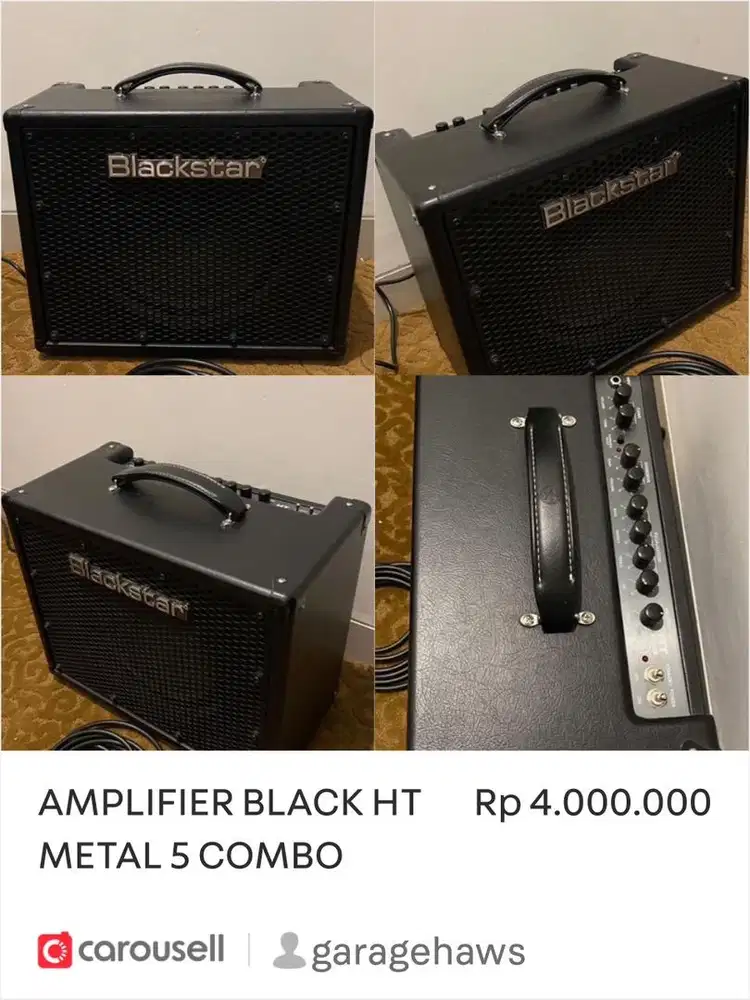 BLACKSTAR HT METAL 5 COMBO AMPLIFIER