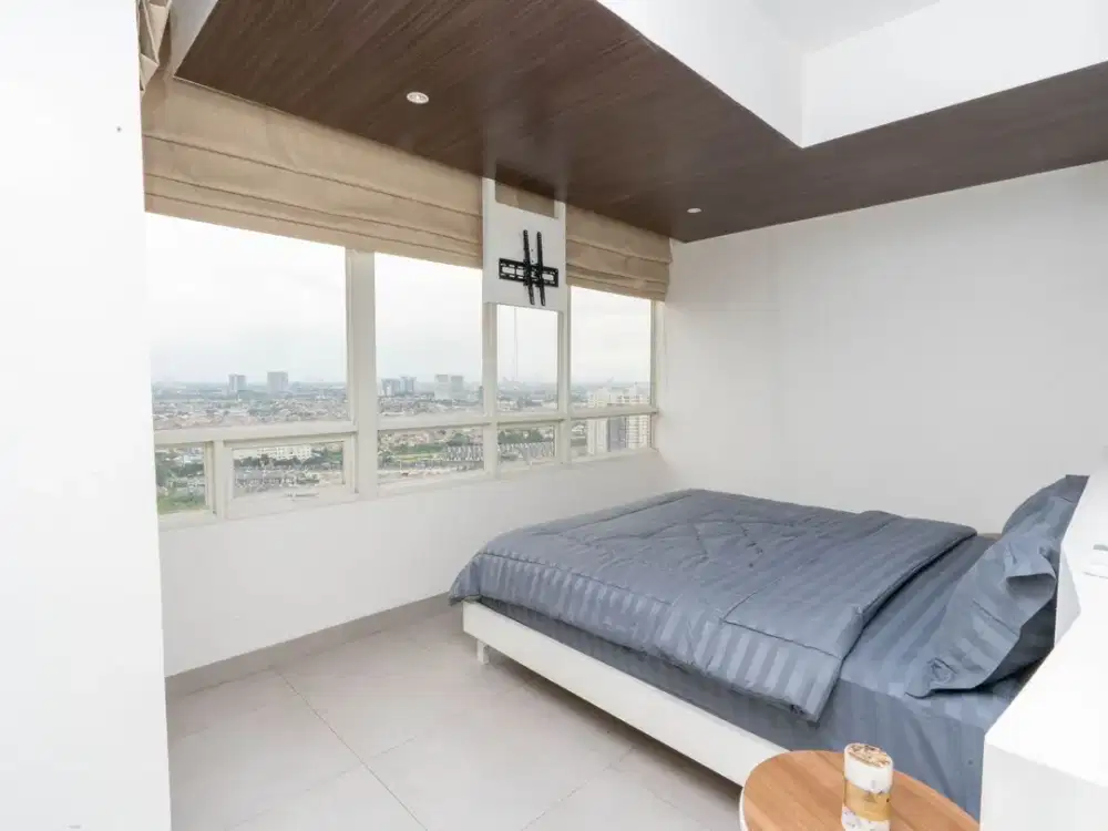 Apartemen Skandinavia 2BR Deluxe Full Furnished Lt 29 dI Tangerang Kota