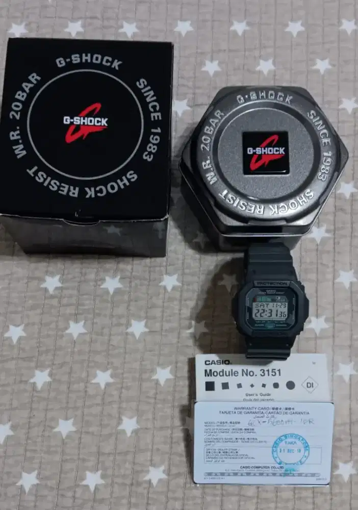 Jam tangan G-Shock glx bekas seperti Baru