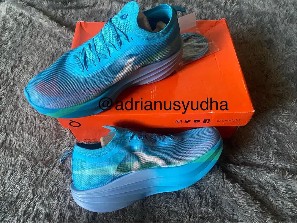 Ortuseight sepatu running hypersonic 2.0 Aqua