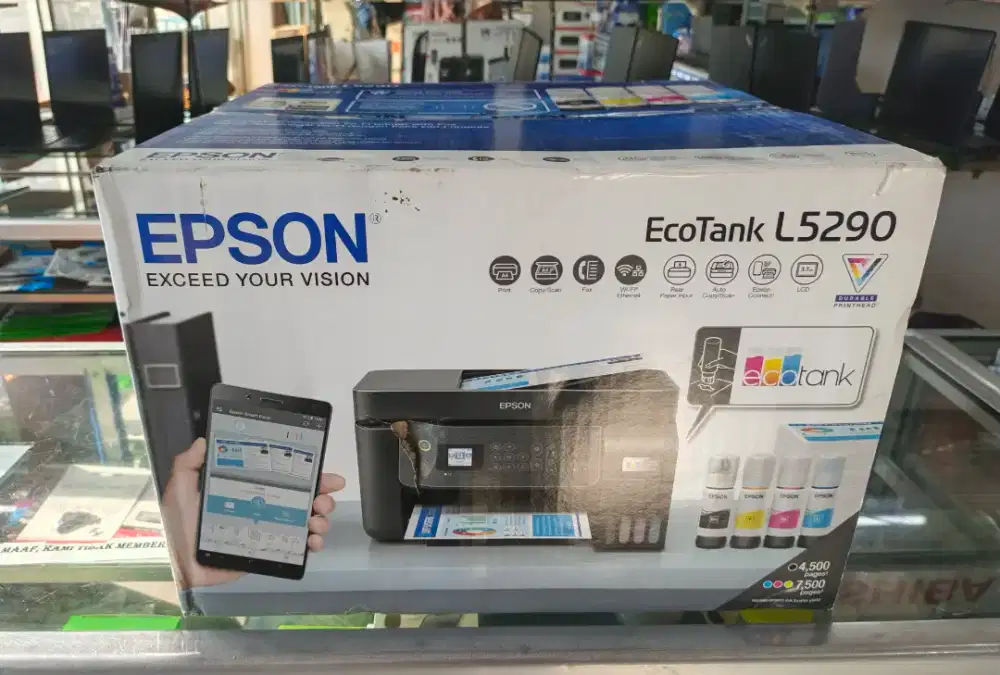 Printer Epson L5290 print scend copy F4 wifi