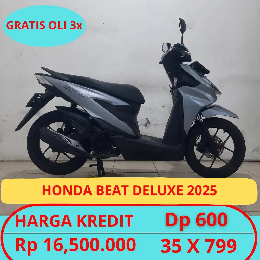 HONDA BEAT DELUXE 2025 DP HANYA 600 RIBU GUYSSS