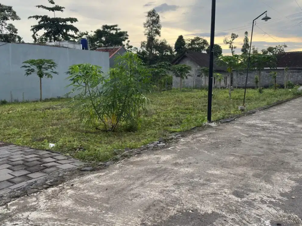 Jual Tanah Siap AJB Ngemplak Sleman, Dekat Pasar Jangkang
